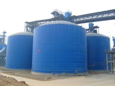 东营水泥钢板库改造