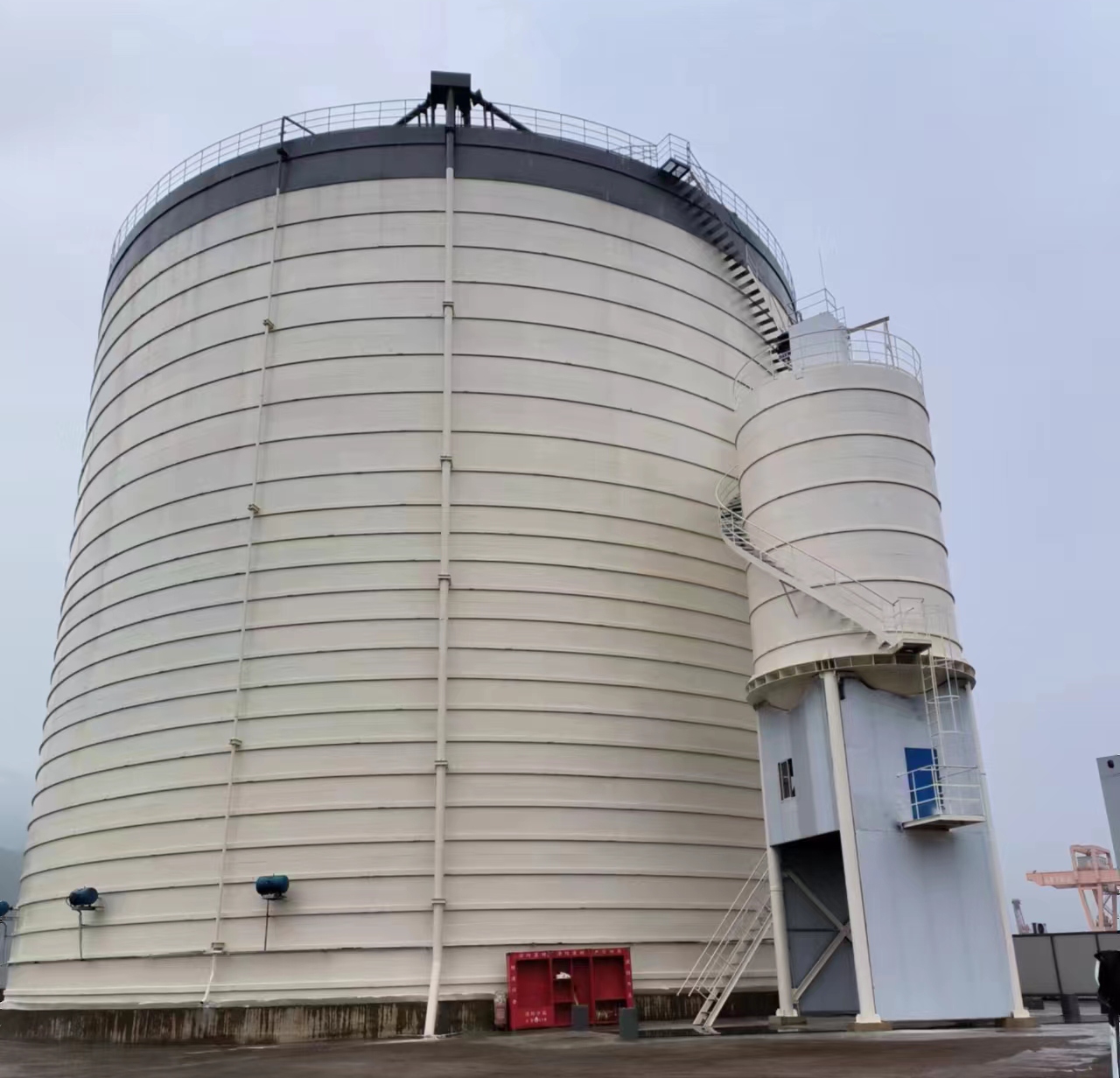 东营10万吨水泥钢板库